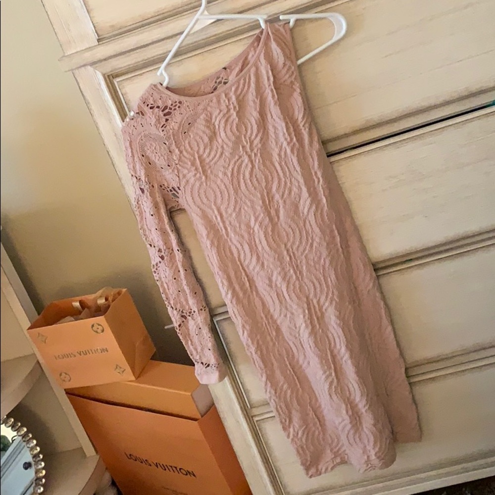 Bebe blush bodycon